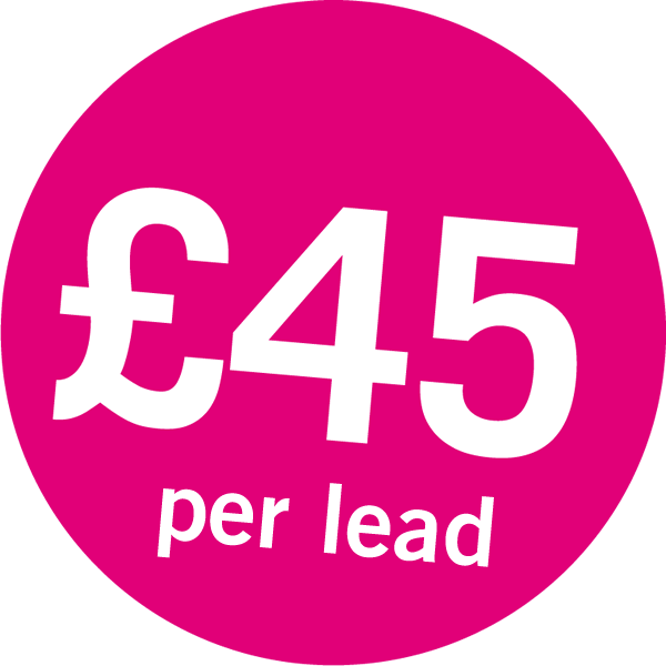 From only £45 per lead